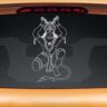 1bhaav Car Stickers Hanuman Chanting Ram Naam