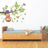 1bhaav ' Little Boy Climbing In A Tree ' Wall Stickers Self Adhesive Sticker