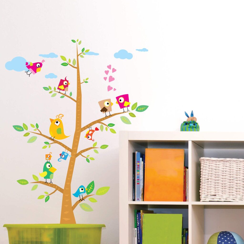HD Tree Wall Stickers