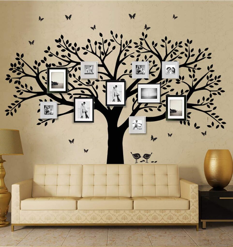 The World of Wall Stickers with Photo Frames