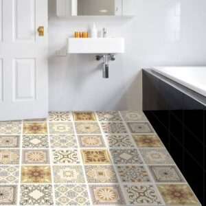 Transform Your Bathroom with Floor Sticker Tiles