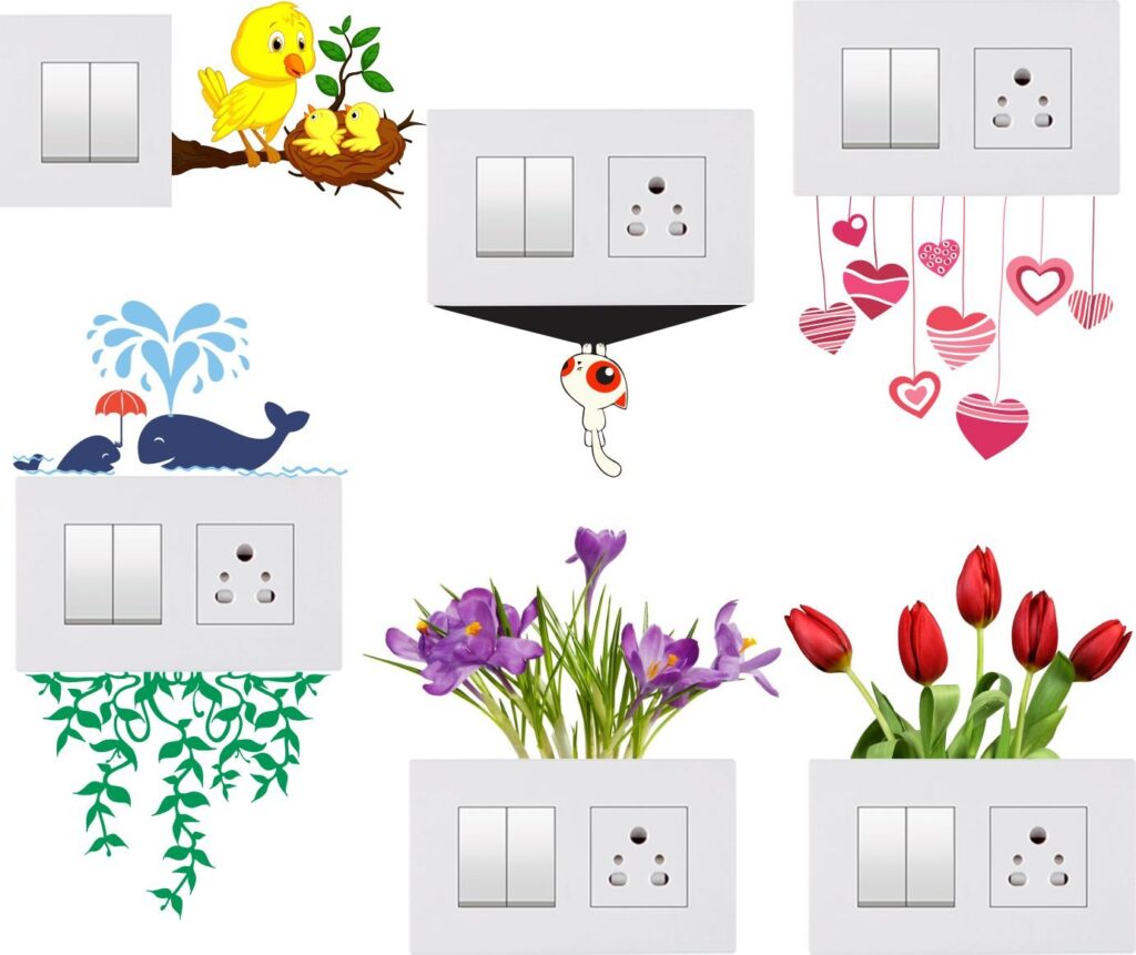 switch board stickers