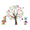 1bhaav Colorful Flower Tree Wall Sticker