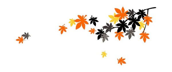 1bhaav Colorful Tree Leaves Design Wall Sticker