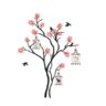 1bhaav Hanging cage on a Beautiful Tree Wall Sticker