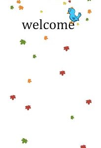 1bhaav Welcome Bird Wall Sticker