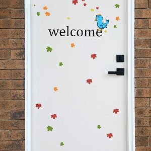 1bhaav Welcome Bird Wall Sticker