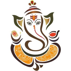 1bhaav Lord Shree Ganesha PVC Vinyl Multicolor Wall Sticker , also known as wall decals or wall art, are decorative elements designed