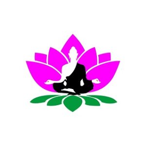 1bhaav Meditating Buddha Multicolor Wall Sticker