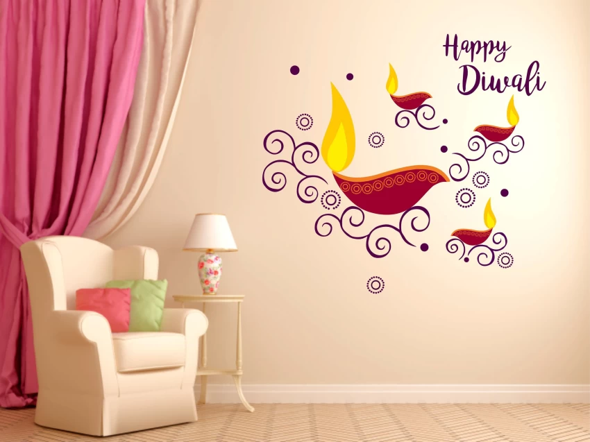 Wall stickers for diwali