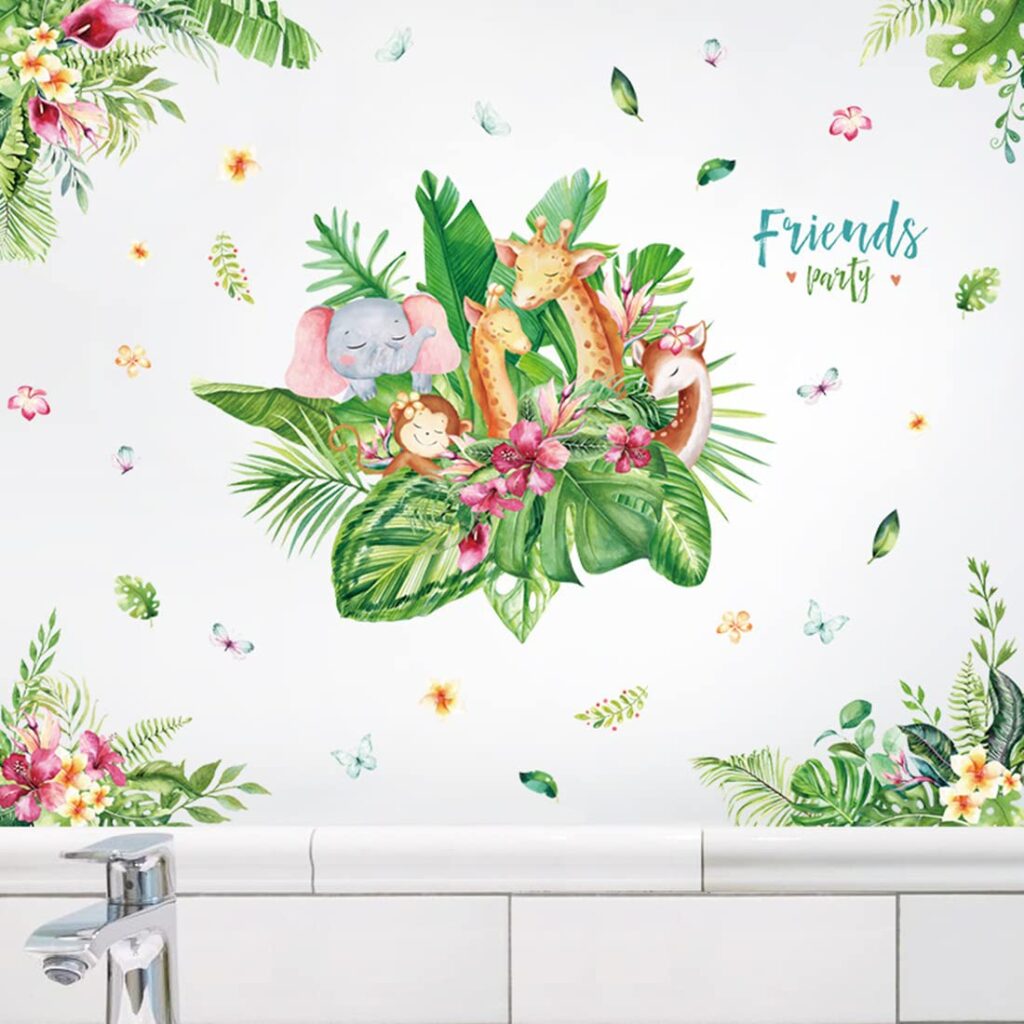 Full Wall Stickers for Living Room: Transforming Spaces with Creative Expression